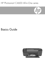 HP Photosmart C4600 Basics Guide