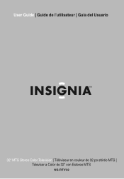Insignia NS-RTV32 User Manual (English)