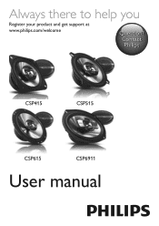 Philips CSP6911 User manual
