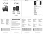 Pyle PPHP86A PPHP86A Manual 1