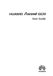 Huawei Ascend G630 Ascend G630 User Guide