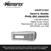 Memorex MMP3780 Manual