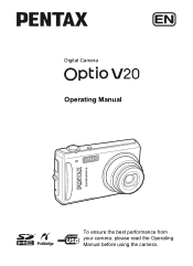 Pentax 17191 V20 Operating Manual