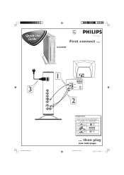Philips DVD590M Quick start guide