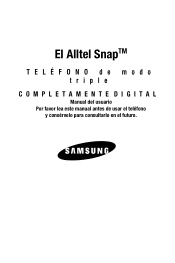 Samsung SCH U340 User Manual (SPANISH)