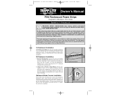 Tripp Lite PDU1215 Owner's Manual for PDU Power Strips 932120