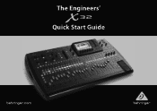 Behringer X32-TP Quickstart Guide
