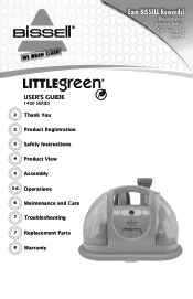 Bissell Little Green 1400B User Guide