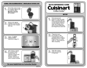 Cuisinart SS-15BKSP1 Quick Reference