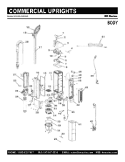 Electrolux SC9150 Parts Diagram
