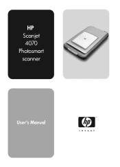 HP Scanjet 4070 HP Scanjet 4070 Photosmart Scanner - User Manual