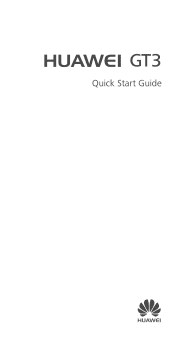 Huawei GT3 Quick Start Guide