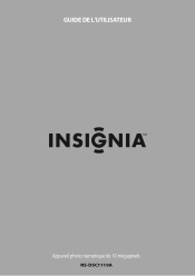 Insignia NS-DSC1110A Silver User Manual (French)