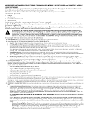 Intermec CV30 Microsoft Windows Mobile 5.0/PPC 2003 End User License Agreement (EULA)