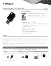 Netgear AC600 Product Data Sheet