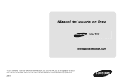 Samsung SPH-M260 User Manual (user Manual) (ver.f6) (Spanish)