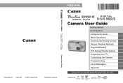 Canon SD950 PowerShot SD950 IS DIGITAL ELPH / DIGITAL IXUS 960 IS Camera User Guide