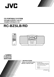 JVC RC-BZ5LB-RD Instruction Manual
