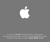 Apple M9105LL User Guide