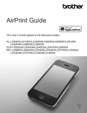 Brother International HL-L2360DW Mobile Print/Scan Guide for Brother iPrint&Scan - Android™ HTML