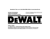 Dewalt DW840 Instruction Manual