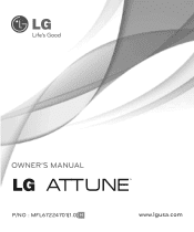 LG UN270 Owner's Manual
