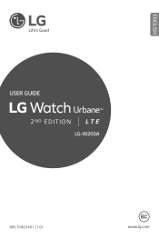 LG W200A Owners Manual