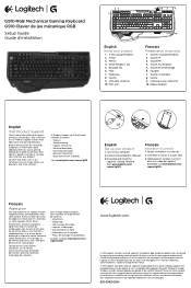 Logitech G910 Setup Guide