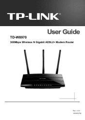 TP-Link TD-W8970B TD-W8970 V1 User Guide