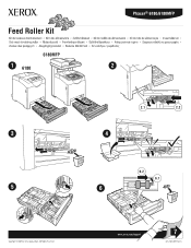 Xerox 6180MFP Instruction Sheets - Feed Roller Kit