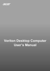 Acer Aspire TC-1150 User Manual