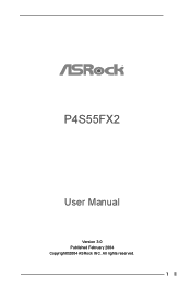 ASRock P4S55FX2 User Manual