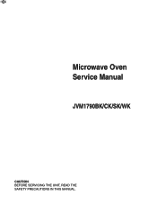 GE JVM1790SK Service Manual