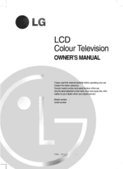 LG RZ-17LZ20 Owners Manual