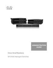 Linksys SGE2000 Cisco Small Business SFE/SGE2xxx Series Managed Switches Administration Guide