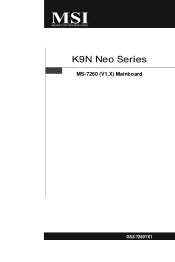 MSI K9N NEO-F User Guide