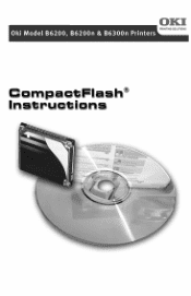 Oki B6300n CompactFlash Intructions
