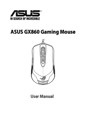 Asus GX860 User Manual