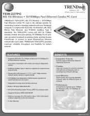 TRENDnet TEW-227PC Data Sheet