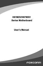 Foxconn H61MXV User manual