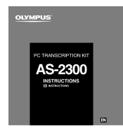Olympus 147475 AS-2300 PC Transcription Kit (English)