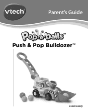 Vtech Pop-a-Balls Push & Pop Bulldozer User Manual