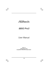 ASRock 880G Pro3 User Manual
