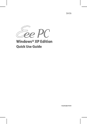 Asus Eee PC 900HD XP User Manual