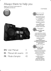 Philips FWM400D User manual