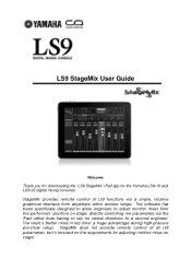 Yamaha LS9 Ls9 Stagemix V1.0 User Guide
