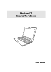 Asus W5A W5 Hardware User''''s Manual for English Edition (E1846)