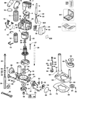 Dewalt DW621 Parts Diagram