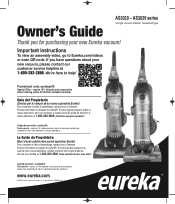 Eureka AirSpeed ALL FLOORS Rewind AS3039A Owner's Guide