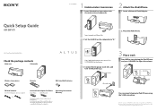 Sony AIR-SW10TI Quick Setup Guide